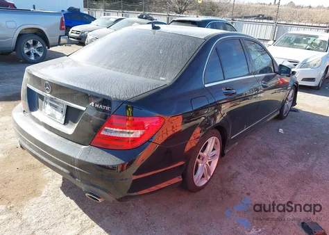 2012 Mercedes-Benz C 300 Sport 4Matic from USA, damaged, VIN WDDGF8BB3CA614748